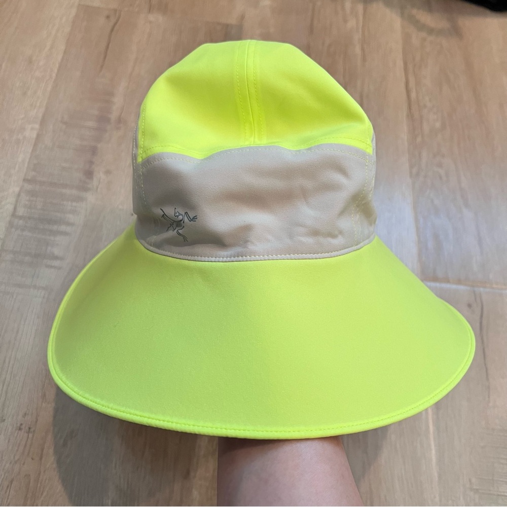 Arc'teryx Arcteryx SINSOLA HAT COLOUR BLOCK Yellow Size S/M (55-57) NWT Unisex